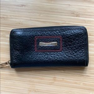DKNY zippy wallet